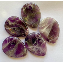 Worry Stone (thumb stone) Obsidian Snowflake Worry Stone (thumb stone) Obsidian Snowflake